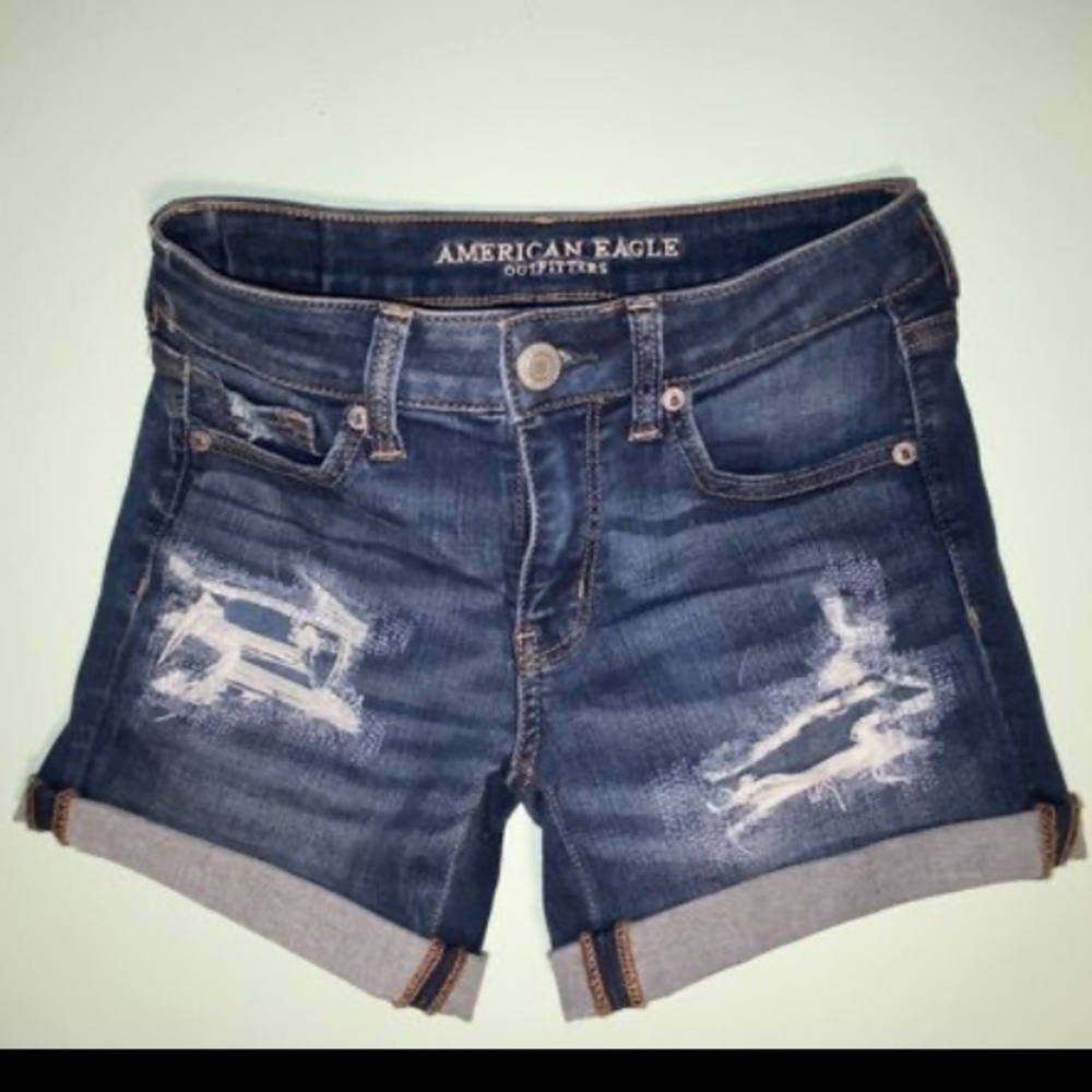 AMERICAN EAGLE SUPER SUPER STRETCHED X SIZE 2